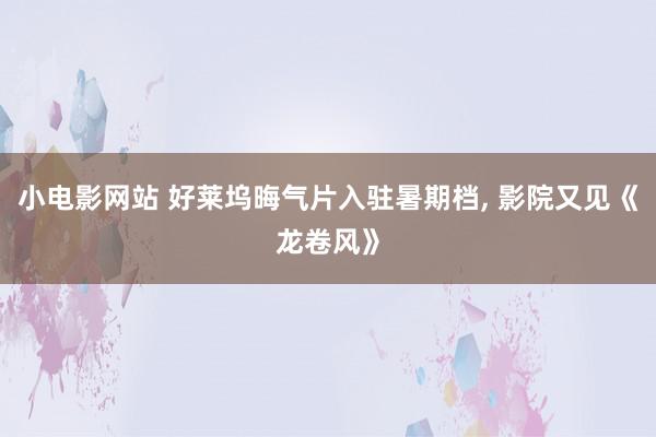 小电影网站 好莱坞晦气片入驻暑期档, 影院又见《龙卷风》