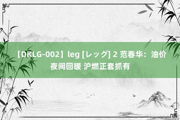 【DKLG-002】leg [レッグ] 2 范春华：油价夜间回暖 沪燃正套抓有