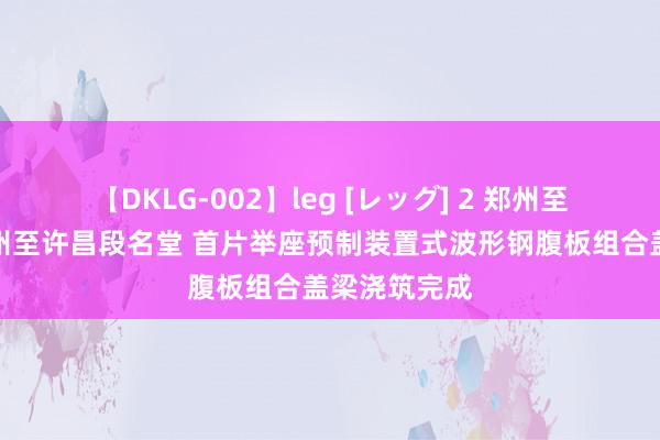 【DKLG-002】leg [レッグ] 2 郑州至南阳高速郑州至许昌段名堂 首片举座预制装置式波形钢腹板组合盖梁浇筑完成