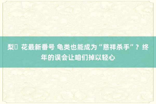 梨々花最新番号 龟类也能成为“慈祥杀手”？终年的误会让咱们掉以轻心